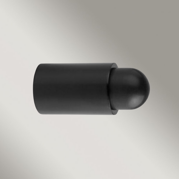 Zanda Wall Mounted Door Stop 35mm Diameter Matte Black