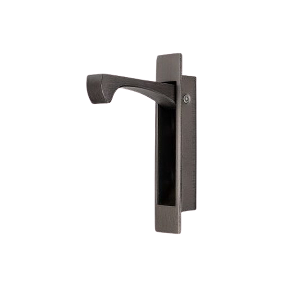 Zanda Sliding Door Edge Pull Graphite Nickel