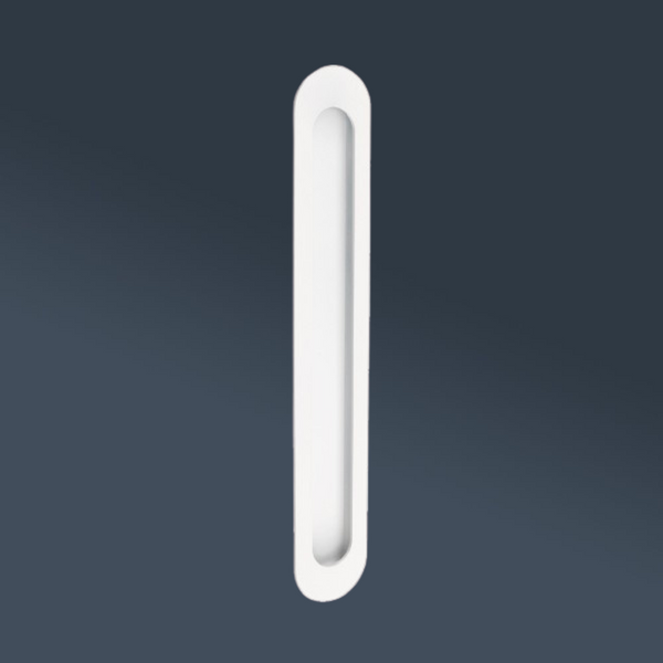 Zanda Duke Flush Pull 250mm White