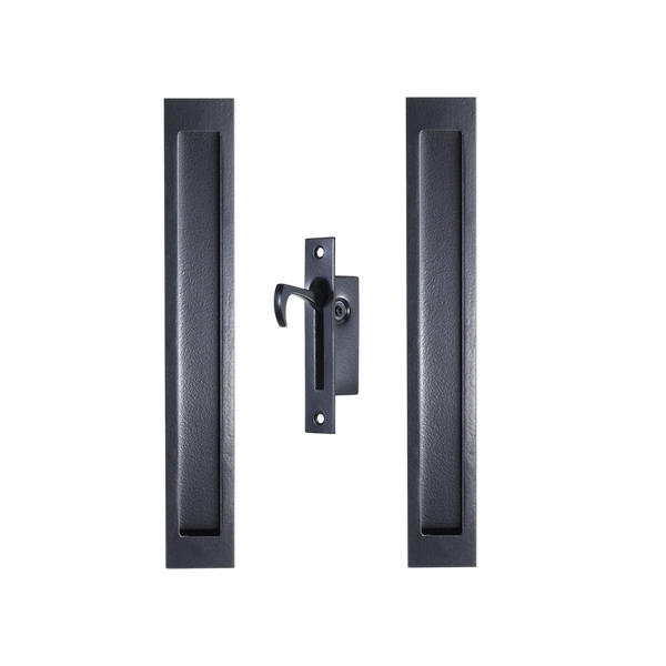Zanda Verve Flush Pull Kit Matte Black