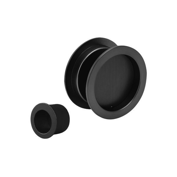 Zanda Round Cavity Suite Passage Kit Matte Black