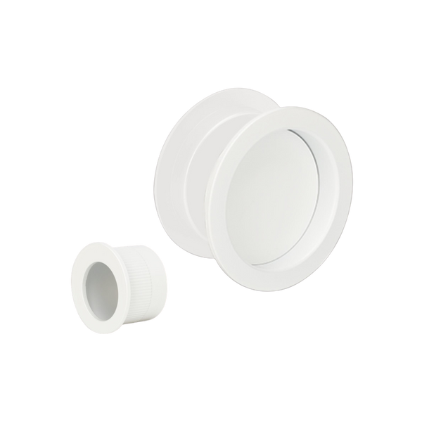 Zanda Round Cavity Suite Passage Kit White