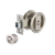 Zanda Round Cavity Suite Communicating Set Brushed Nickel
