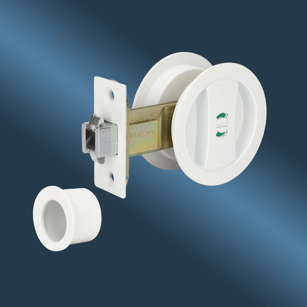 Zanda Round Cavity Suite Privacy Set White