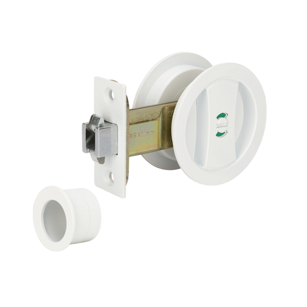 Zanda Round Cavity Suite Privacy Set White
