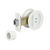 Zanda Round Cavity Suite Privacy Set White