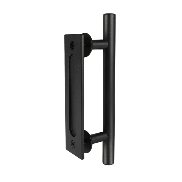 Zanda Barn Door Hardware Kit Matte Black