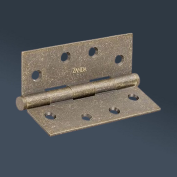 Zanda Winchester Hinges Rustic Brass