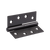 Zanda Lift Off Door Hinges Matte Black