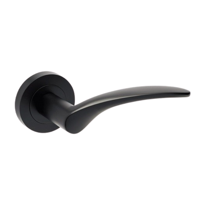 Zanda Apollo Privacy Lever Set Door Handle Matte Black