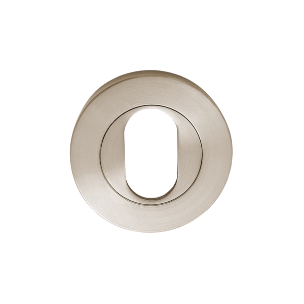 Zanda Oval Escutcheon 55mm Stainless Steel