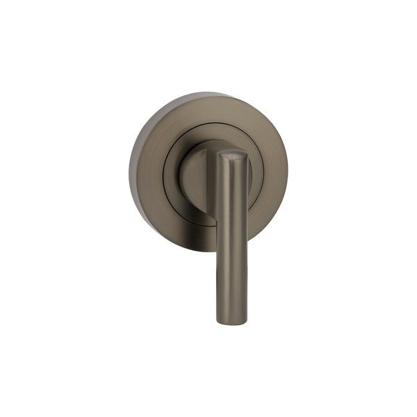 Zanda Round Escutcheon With Disabled Turn Graphite Nickel
