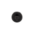 Zanda Turn Snib Round Escutcheon Matte Black