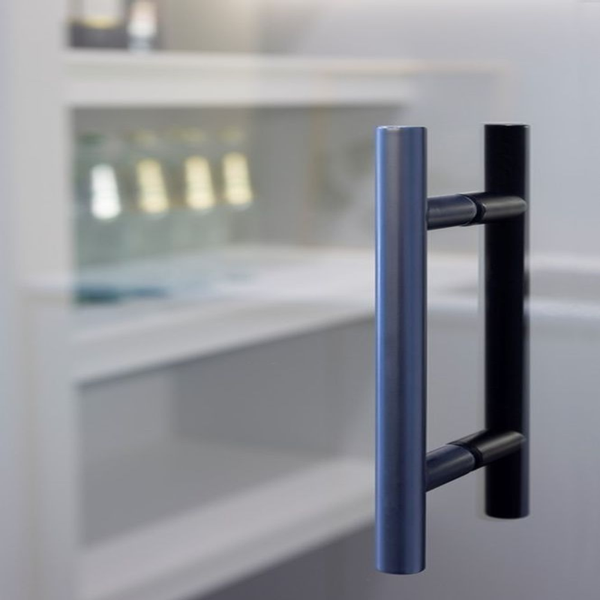 Zanda Round Profile Pull Handle 450mm Matte Black