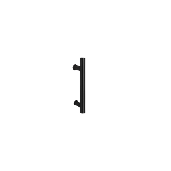Zanda Round Profile Pull Handle 450mm Matte Black