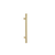 Zanda Round Profile Pull Handle 600mm Satin Brass