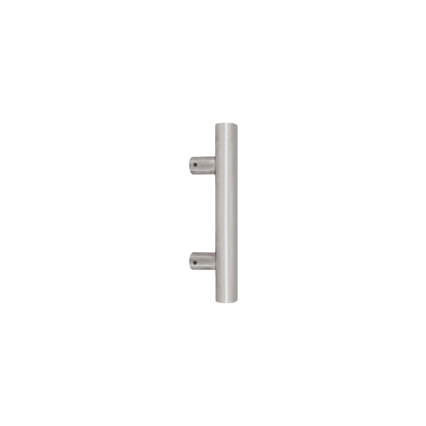Zanda Round Profile Pull Handle Straight 600mm Stainless Steel