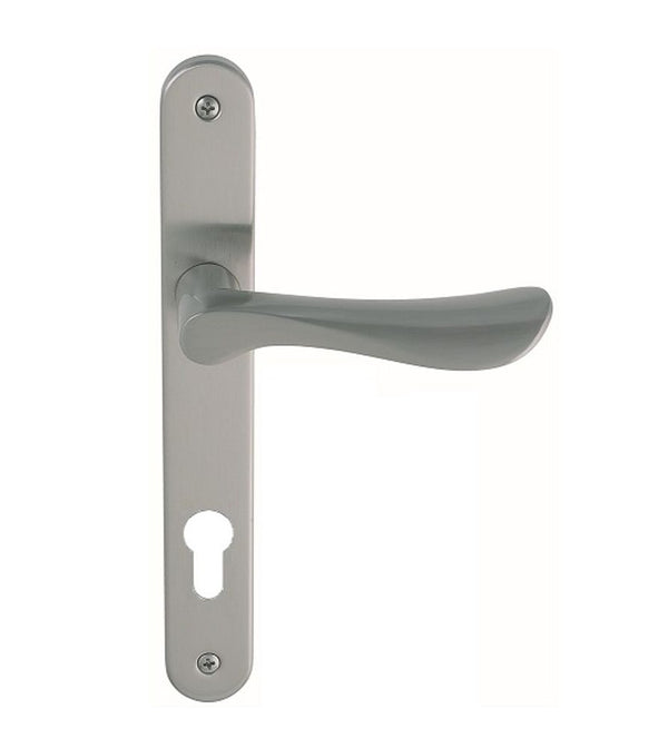 Zanda Juno Longplate Door Handle Only Satin Chrome