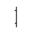 Zanda Round Profile Pull Handle 900mm Matte Black