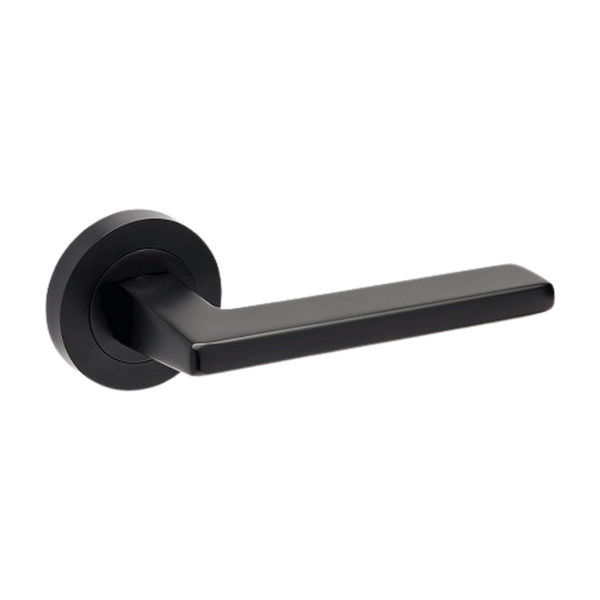 Zanda Vector Lever Set Door Handle Only Matte Black