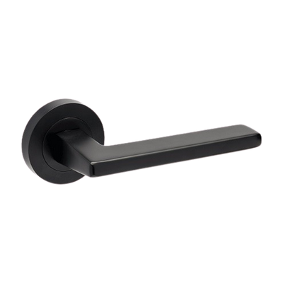Zanda Vector Passage Lever Set Door Handle Matte Black
