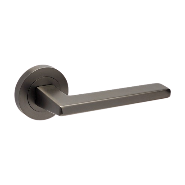 Zanda Vector Passage Lever Set Door Handle Graphite Nickel