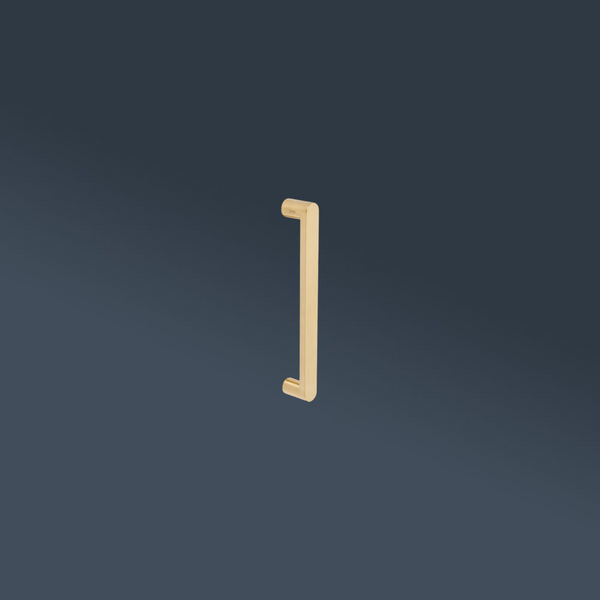 Zanda Duke Pull Handle 330mm Satin Brass