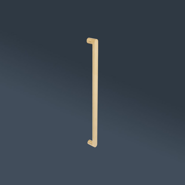 Zanda Duke Pull Handle 630mm Satin Brass