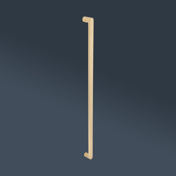 Zanda Duke Pull Handle 930mm Satin Brass