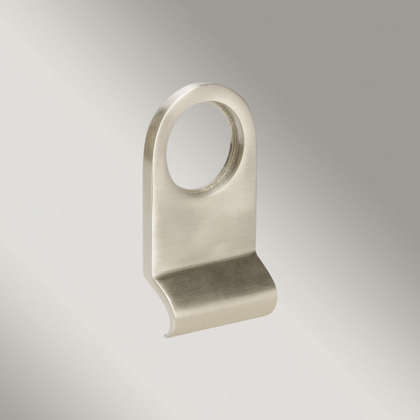 Zanda Round Cylinder Pull Brushed Nickel