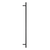 Zanda Omega Offset Pull Handle 1800mm Matte Black