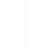 Zanda Omega Offset Pull Handle 1800mm White