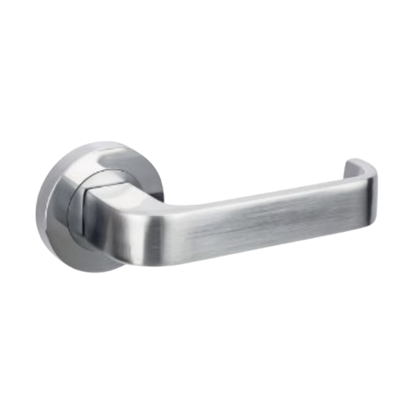 Zanda Streamline Dummy Lever Set Door Handle Satin Chrome