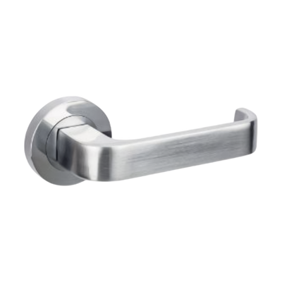 Zanda Streamline Entrance Set Lever Door Handle Satin Chrome