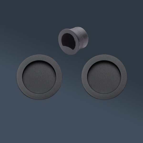 Zanda Visca Cavity Sliding Passage Set Matte Black