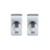 Zanda Double Turn Sets Brushed Nickel