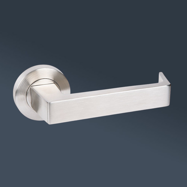 Zanda Arrow Lever Set Door Handle Stainless Steel
