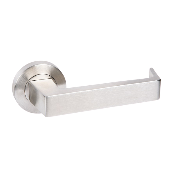 Zanda Arrow Lever Set Door Handle Stainless Steel