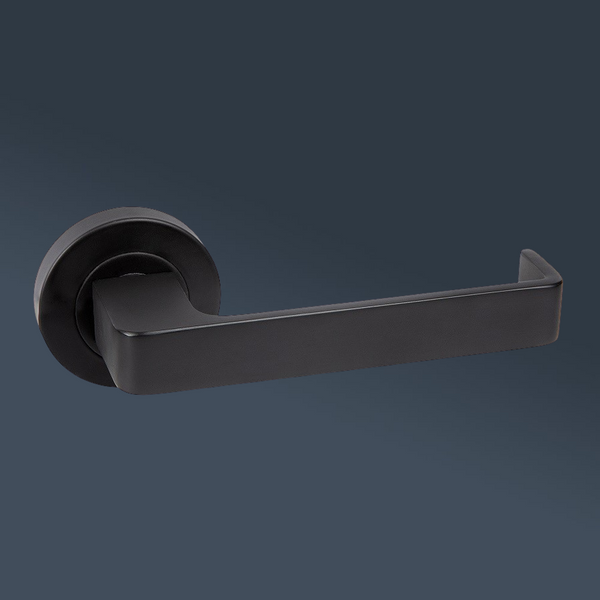 Zanda Meilani Passage Lever Set Door Handle Matte Black