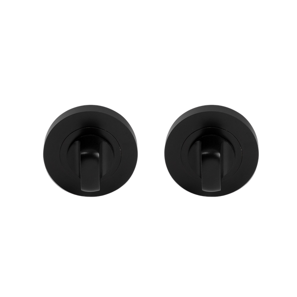 Zanda Round Double Turn Set Matte Black