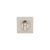 Zanda Square Double Turn Set Brushed Nickel