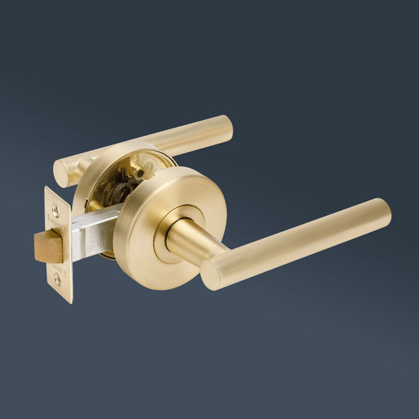 Zanda Baxter Passage Set Satin Brass