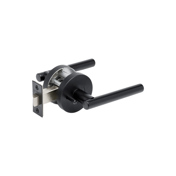Zanda Baxter Privacy Set Door Handle Matte Black
