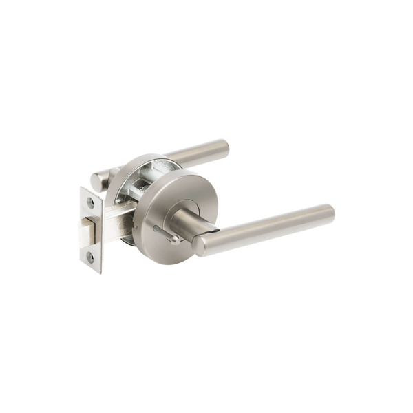 Zanda Baxter Privacy Set Door Handle Brushed Nickel