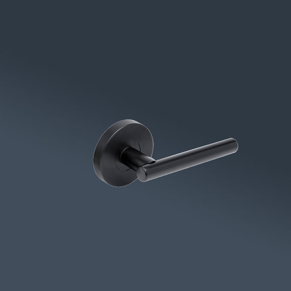 Zanda Baxter Dummy Set Door Handle Matte Black