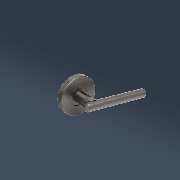 Zanda Baxter Dummy Set Door Handle Graphite Nickel