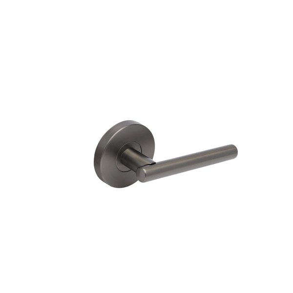 Zanda Baxter Dummy Set Door Handle Graphite Nickel