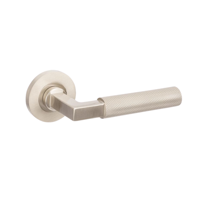 Zanda Zurich Passage Lever Set Door Handle Brushed Nickel