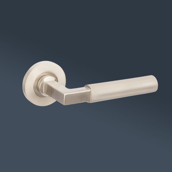 Zanda Zurich Lever Set Door Handle Only Brushed Nickel