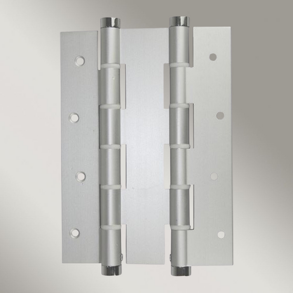 Zanda Aluminium Spring Hinges Silver